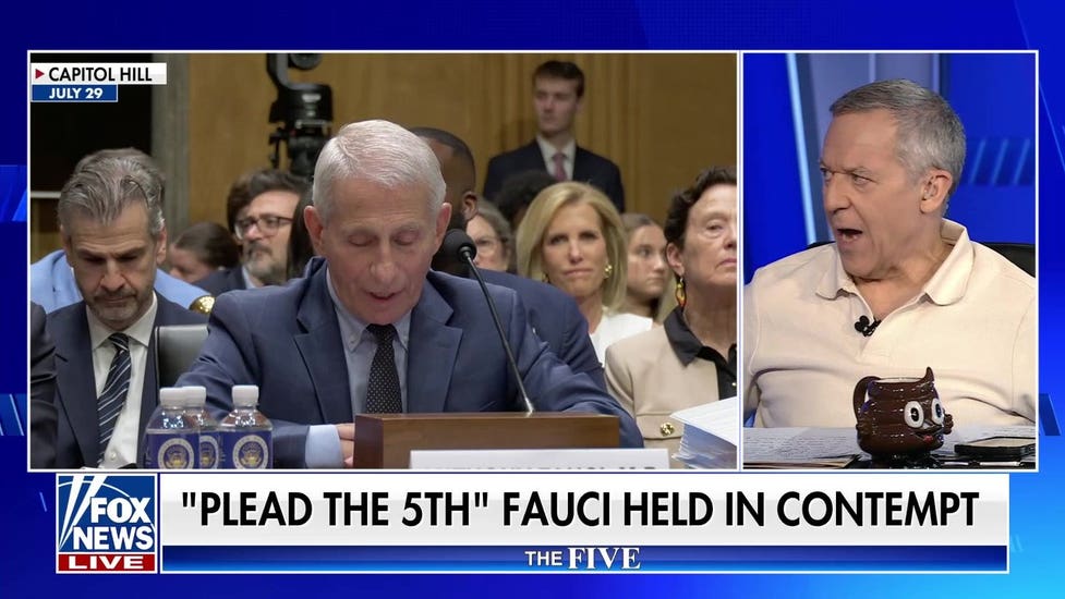 Trump backs DOJ's Fauci contempt referral