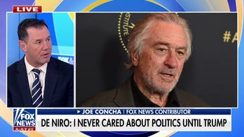 Joe Concha: Robert De Niro is 'just another elitist' who 'doesn't feel' issues like crime, inflation