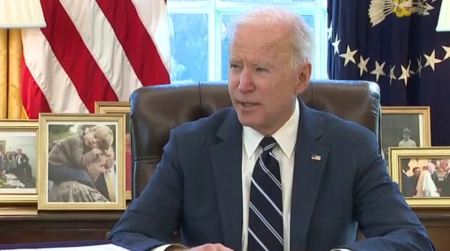 Biden to address nation after signing coronavirus relief bill
