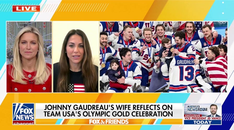 Team USA honors Johnny Gaudreau following Olympic gold win: 'He was USA hockey'