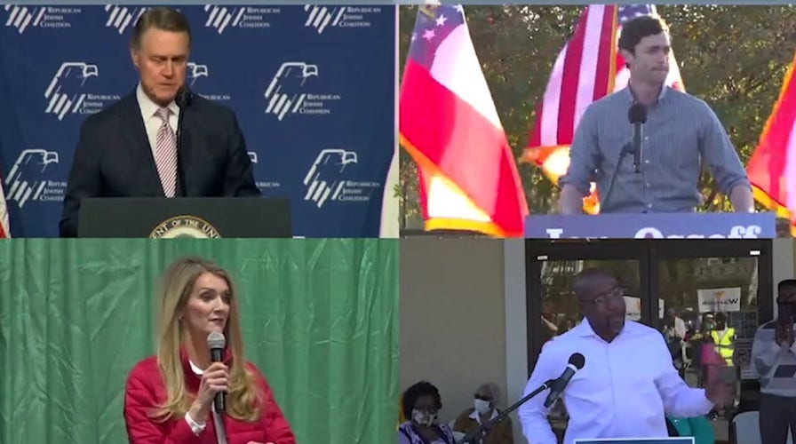 Markets drop ahead of Georgia Senate runoff elections