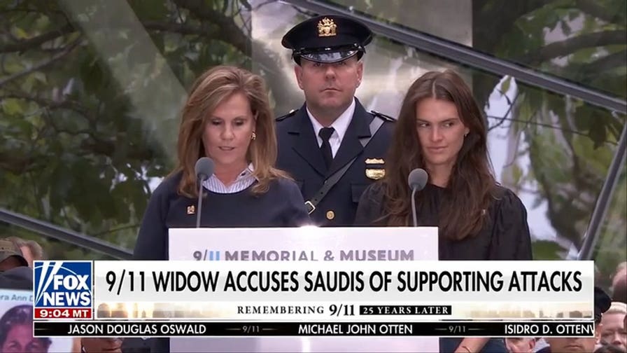 Widow accuses Saudis of supporting 9/11 attacks