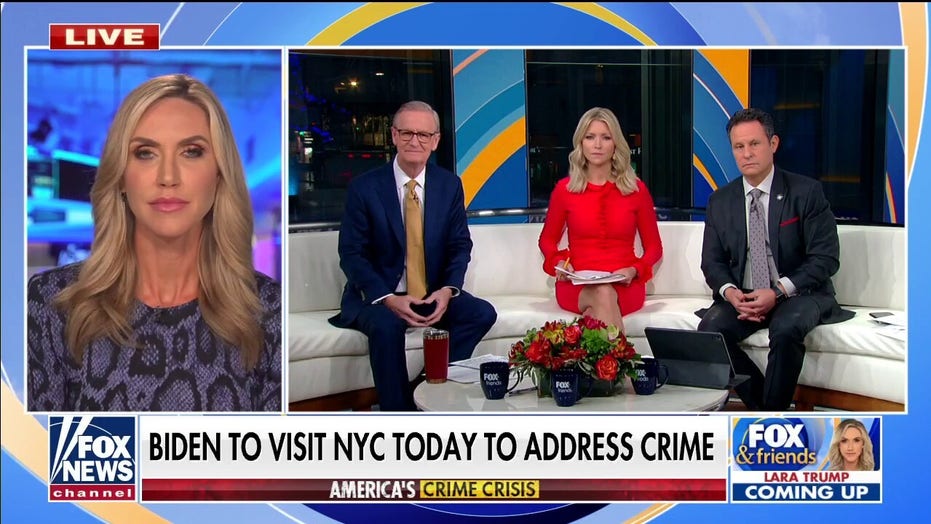 Lara Trump on Biden’s visit to NYC: Polls are cratering and the White House is panicking