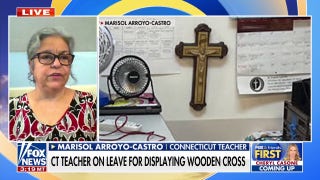 Connecticut teacher placed on leave after displaying wooden crucifix in classroom