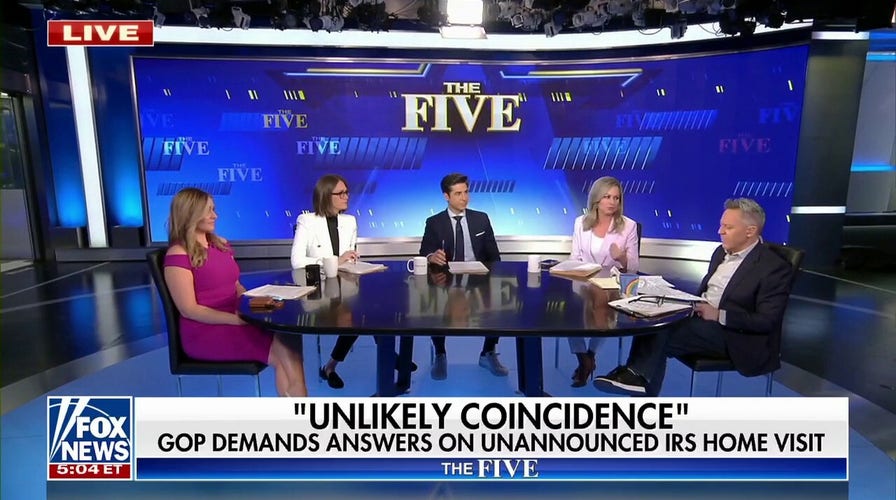 'The Five': Biden White House silent after IRS makes visit to Matt Taibbi's home