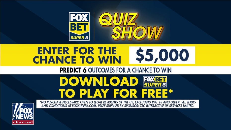 FOX Bet Super 6 'Quiz Show' 5,000 up for grabs answering questions on