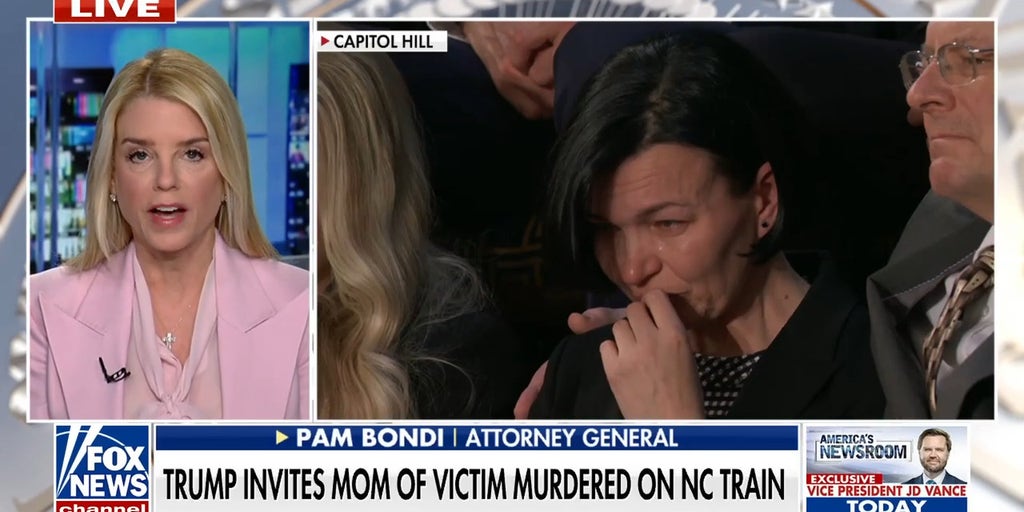 Pam Bondi slams Democrats for refusing to stand for crime victim at SOTU