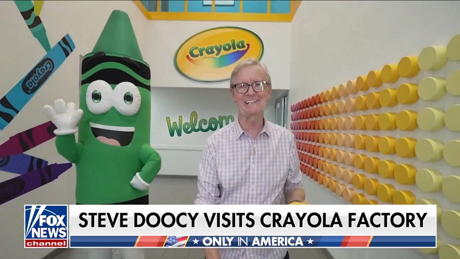 Steve Doocy tours the Crayola Factory to explore its colorful legacy