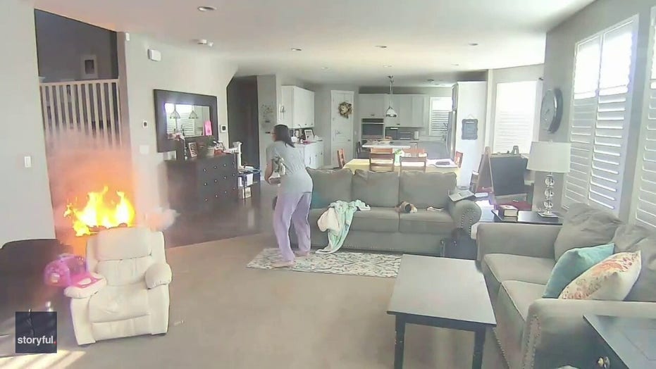 Hoverboard explodes in Utah family’s home, video shows