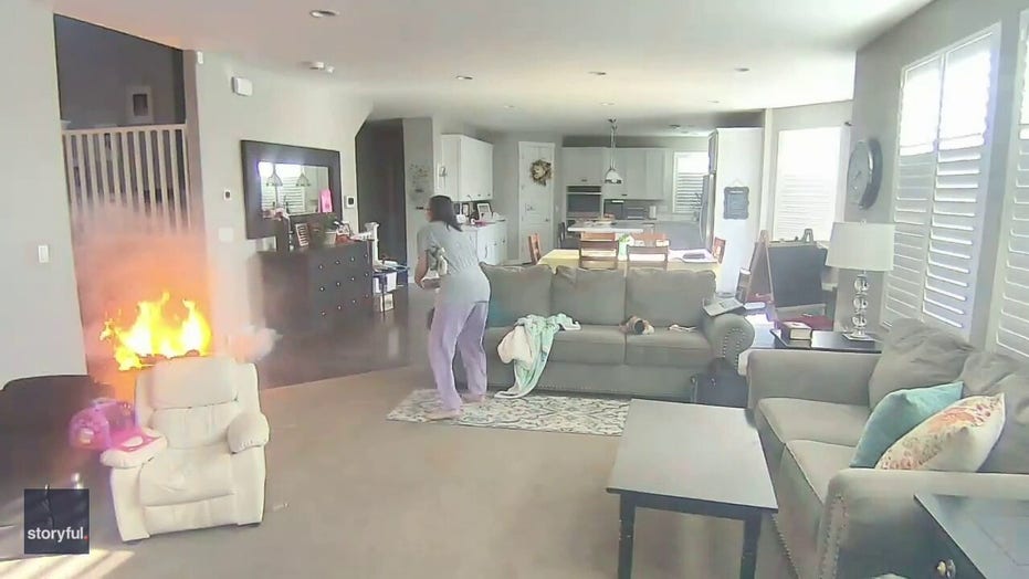 WATCH: Hoverboard explodes in Utah family’s home, video shows WATCH: Hoverboard explodes in Utah family’s home, video shows