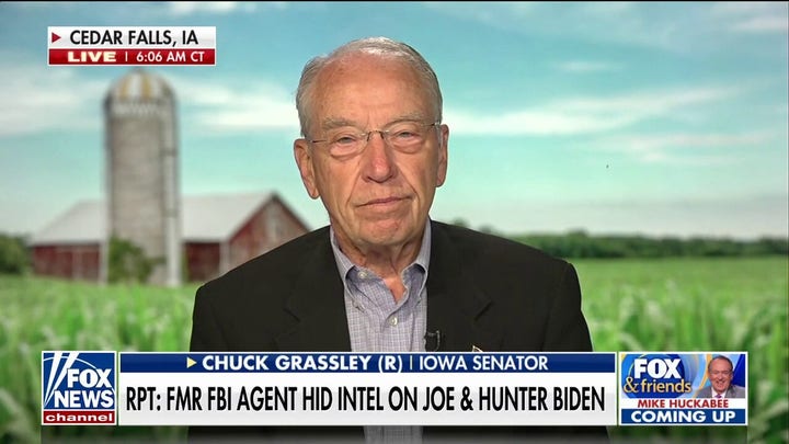 FBI director must do ‘much more’ to combat agency bias: Sen. Grassley