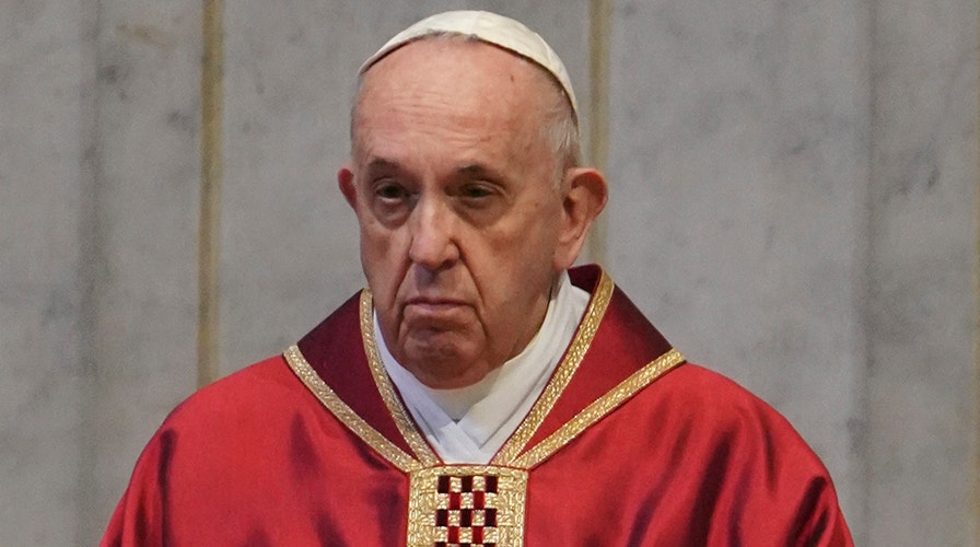 Pope Francis presides over Way of the Cross procession