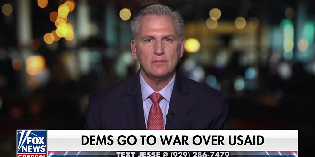 McCarthy on Dems exploding over Trump admin’s government shake-up: ‘Did they not learn anything?’