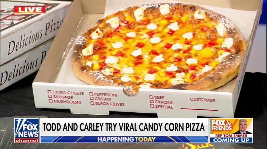 Candy corn pizza divides Americans