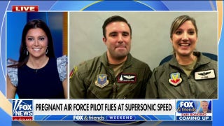 Pregnant Air Force pilot flies at supersonic speeds - Fox News