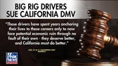 Migrant truckers sue California DMV over licenses after DOT push
