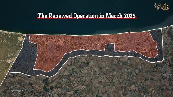 Infographic shows Israel's latest ground offensive into Gaza City