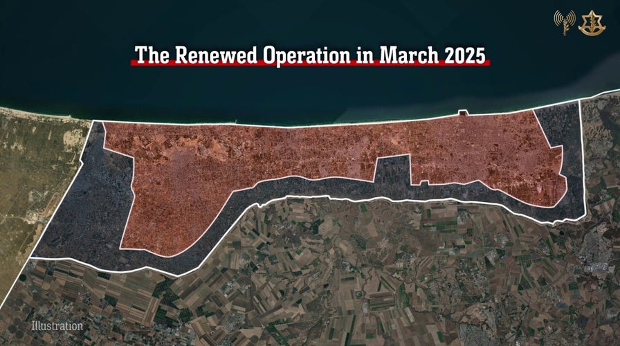 Infographic shows Israel's latest ground offensive into Gaza City