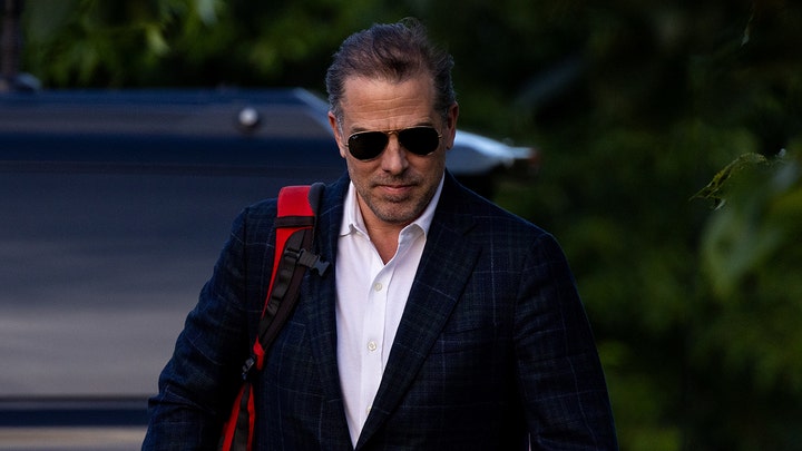 Hunter Biden arrives for Delaware deposition in laptop lawsuit