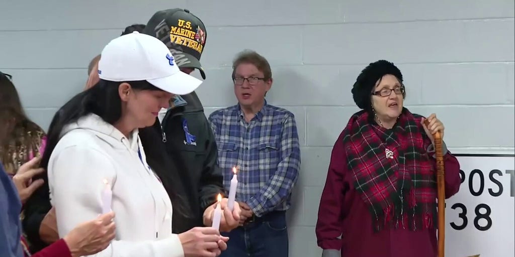 West Virginia community sings 'Amazing Grace' at vigil for National Guard shooting victims