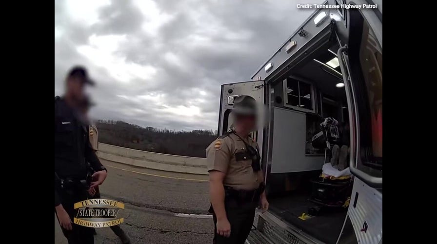 WATCH: Tennessee officers rescue woman considering jumping from bridge