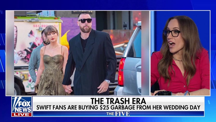 Fans are buying trash from outside Madison Square Garden on Taylor Swift's purported wedding day