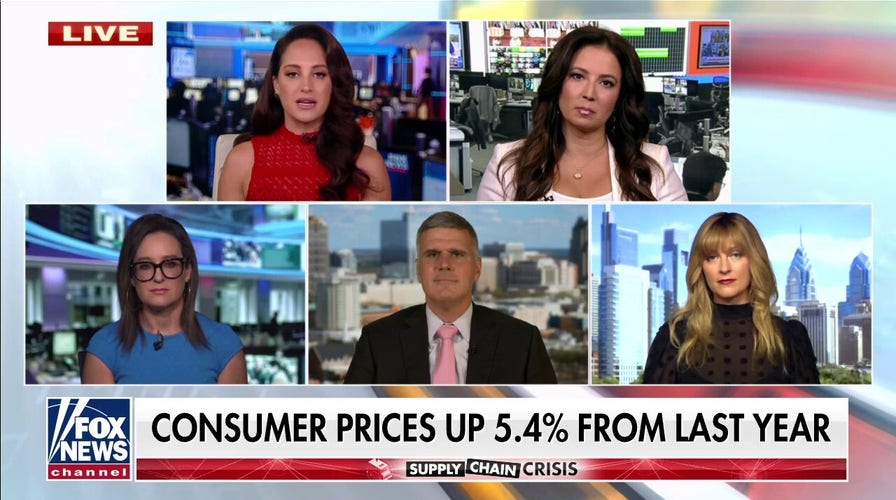 'Outnumbered' on Biden admin saying supply chain issues won't be fixed by Christmas