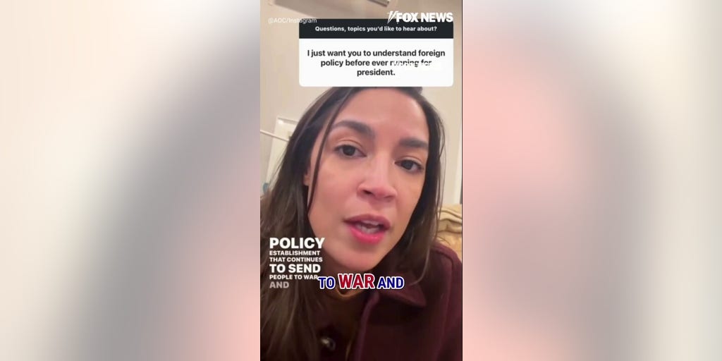 AOC defends Taiwan stumble in late-night RANT with fiancé snoring in background