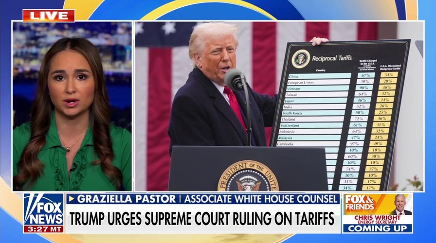 WH official warns of 'catastrophic' economic circumstances if admin loses tariff case at Supreme Court