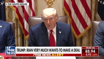 Trump says he's 'not comfortable' with Russia or China taking enriched uranium out of Iran