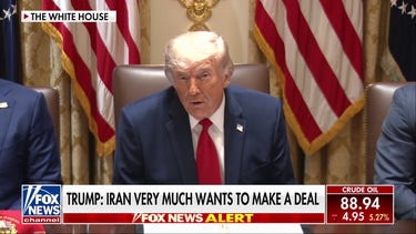Trump says he's 'not comfortable' with Russia or China taking enriched uranium out of Iran