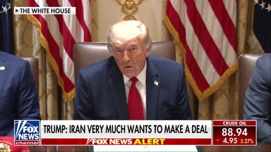 Trump says he's 'not comfortable' with Russia or China taking enriched uranium out of Iran