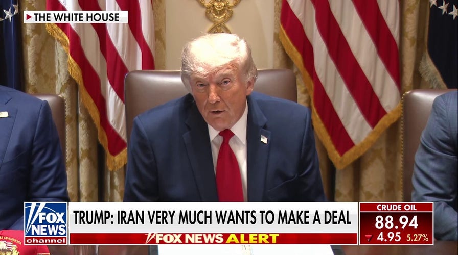 Trump says he's 'not comfortable' with Russia or China taking enriched uranium out of Iran