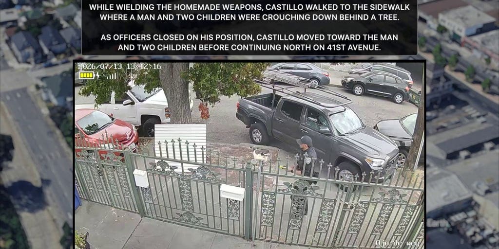 Police video captures armed man's tense showdown with Oakland cops before deadly gunfire