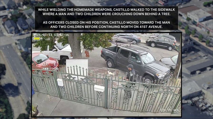 Police video captures armed man's tense showdown with Oakland cops before deadly gunfire