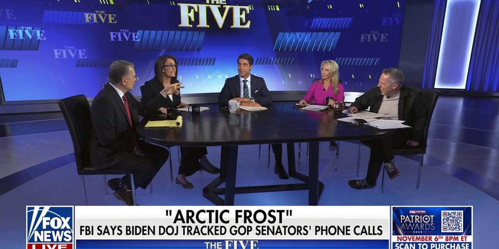 'ABUSIVE OVERREACH': Jesse Watters roasts Biden DOJ for allegedly getting phone records of GOP senators