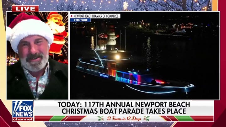Newport Beach lights up bay with magical Christmas boat parade