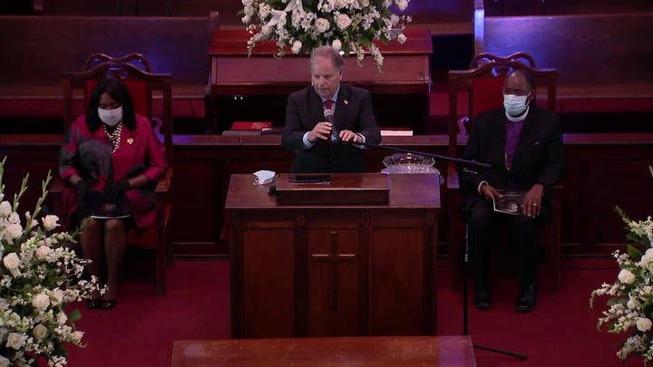 Sen. Doug Jones reflects on the life of John Robert Lewis