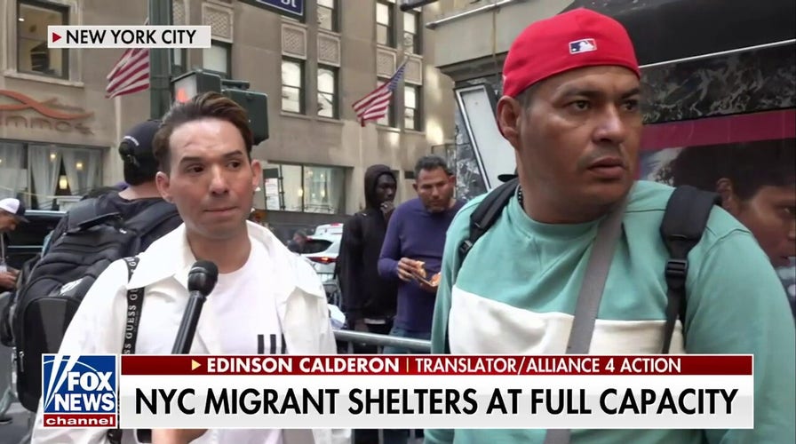 New York City migrant shelters at maximum capacity