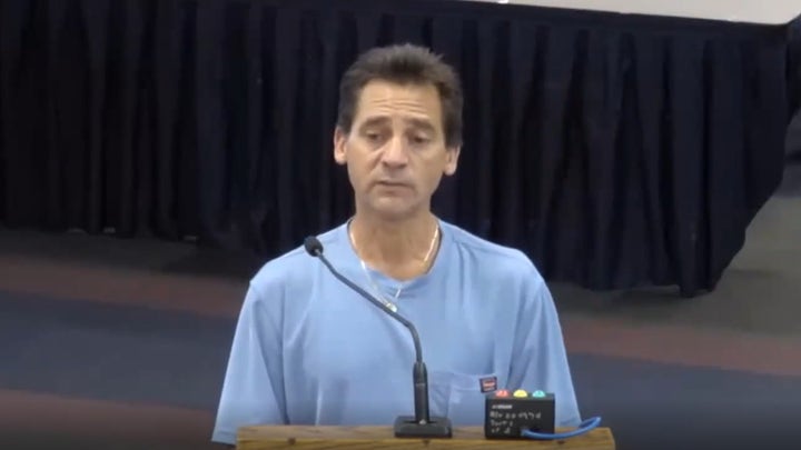Florida dad speaks out about having mic cut off at school board meeting