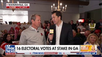 Georgia Gov. Kemp believes more enthusiasm is with GOP ahead of Election Day