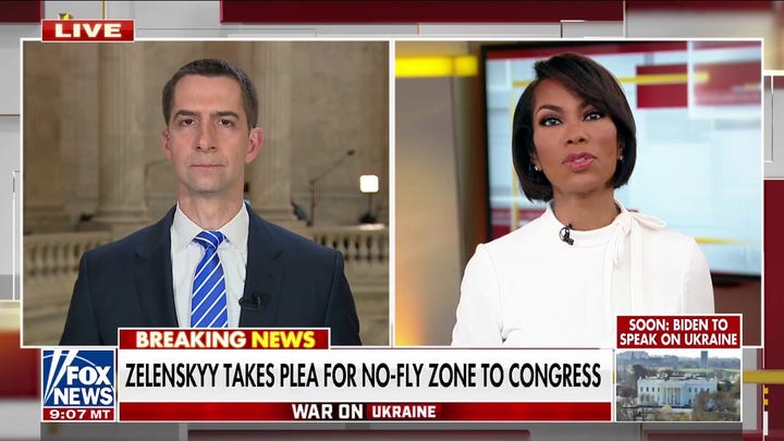 Sen. Cotton: Zelenkyy's address was 'very moving'