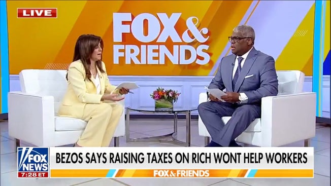 Charles Payne on Jeff Bezos' tax stance and AI's impact on workforce