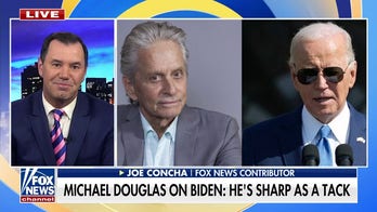 Actor Michael Douglas defends Biden over age concerns: 'Sharp as a tack'