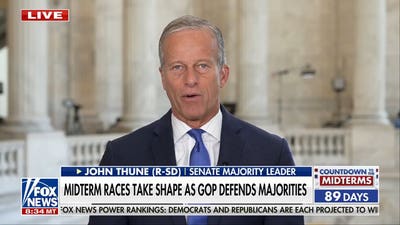 Senate Majority Leader John Thune analyzes GOP midterm strategy and Iran tensions