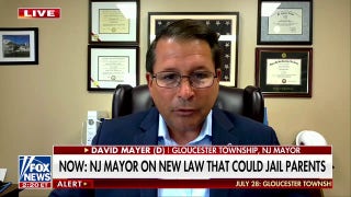 New Jersey mayor defends township ordinance: 'It's time we hold parents responsible'