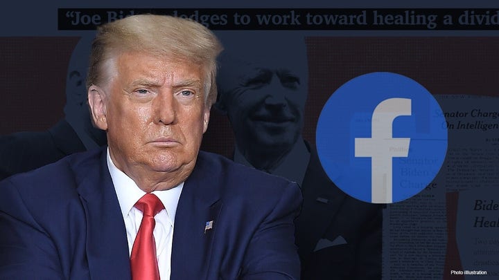 Fallout over Facebook's Trump ban