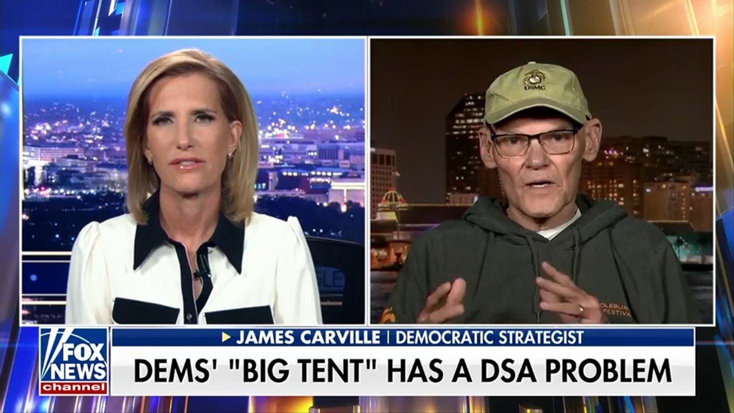 I don't think voters will be in the 'mood' to do this, James Carville says