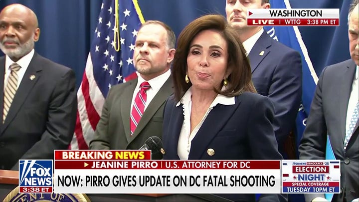  Judge Jeanine Pirro announces third arrest in DC shooting