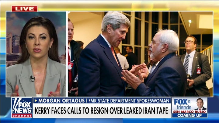Morgan Ortagus: John Kerry 'seems beholden' to Iran, works against Israel